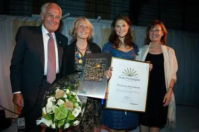 Marjaana blev utsedd till årets företagare i Sverige.